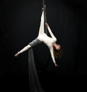 Aerial Silk Dance performance